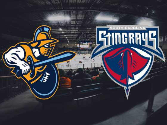 Atlanta Gladiators at South Carolina Stingrays: South Division Semifinals (Home Game 3, Series Game 5)